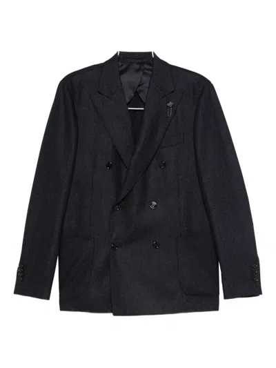 LARDINI DOUBLE-BREASTED BLAZER
