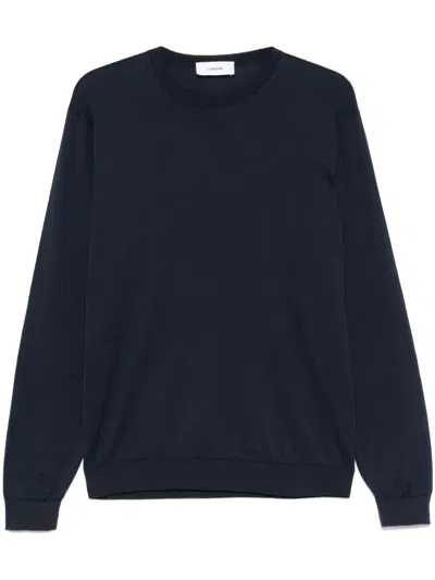 LARDINI FINE-KNIT SWEATER