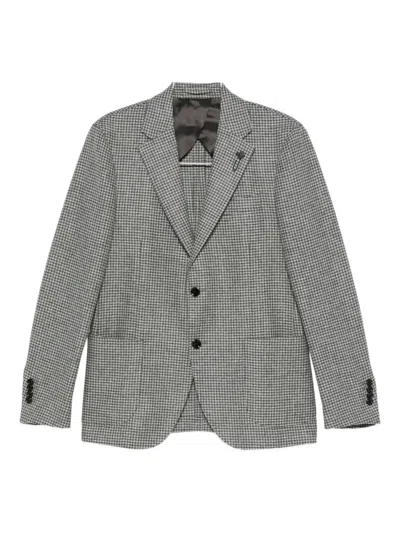 LARDINI HOUNDSTOOTH BLAZER
