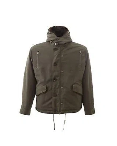 LARDINI LARDINI KLASSISCHE BAUMWOLLJACKE - JACKETS - ARMY -SIZE 56