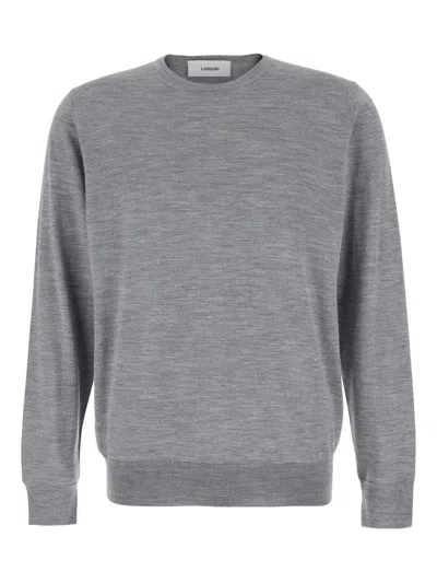 LARDINI KNITTED CREW-NECK JUMPER