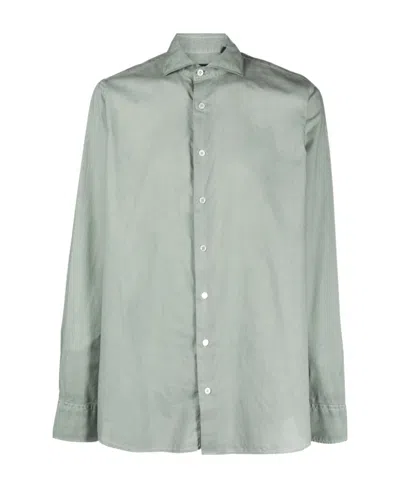 LARDINI LONG-SLEEVED COTTON SHIRT