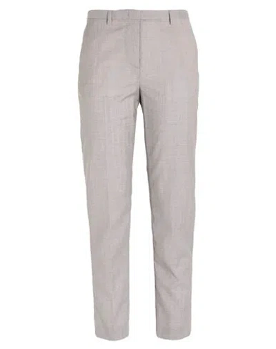 LARDINI LARDINI WOMAN PANTS LIGHT GREY SIZE 6 WOOL