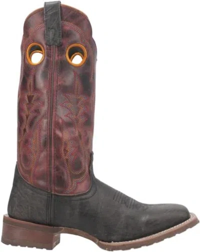 LAREDO LAREDO MENS ISAAC SQUARE TOE CASUAL BOOTS MID CALF - BLACK, BROWN