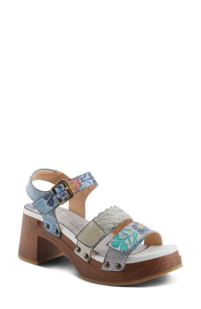 L'ARTISTE BY SPRING STEP L'ARTISTE BY SPRING STEP RETROPEL ANKLE STRAP PLATFORM SANDAL