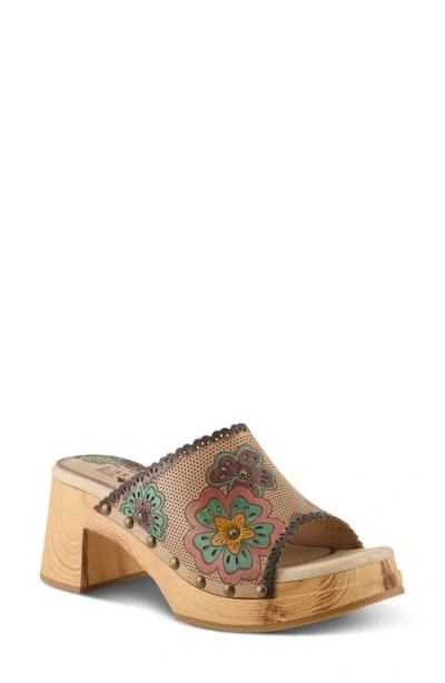 L'ARTISTE BY SPRING STEP L'ARTISTE BY SPRING STEP RETROSTAR PLATFORM SLIDE SANDAL