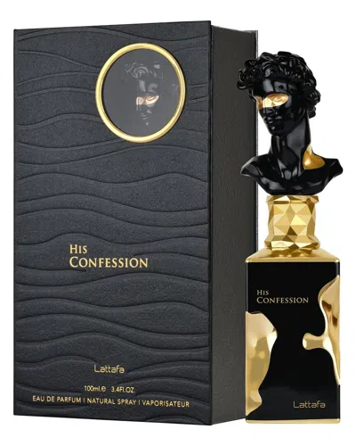 LATTAFA LATTAFA MEN'S 3.4OZ HIS CONFESSION EDP