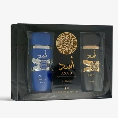 LATTAFA LATTAFA UNISEX ASAD SET GIFT SET FRAGRANCES 6290362346135