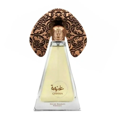 LATTAFA LATTAFA UNISEX NICHE EMARATI GHINWA EDP 3.4 OZ FRAGRANCES 6290360592961