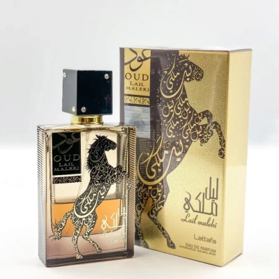 LATTAFA LATTAFA UNISEX OUD LAIL MALEKI EDP SPRAY 3.4 OZ FRAGRANCES 6291107459035