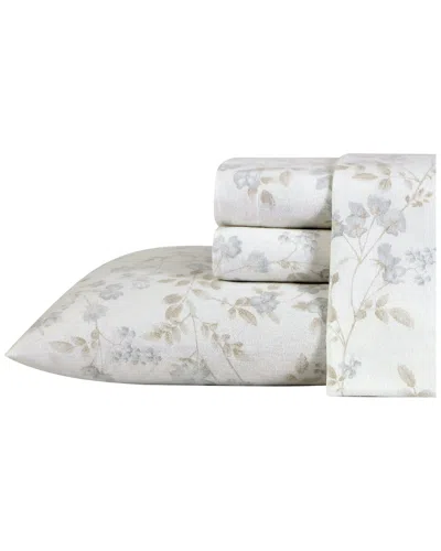 LAURA ASHLEY LAURA ASHLEY FAWNA GREY SHEET SET