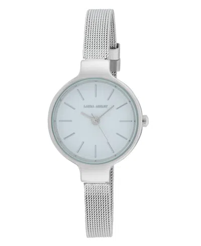 LAURA ASHLEY WOMEN'S QUARTZ SILVER ALLOY WATCH, 28MM