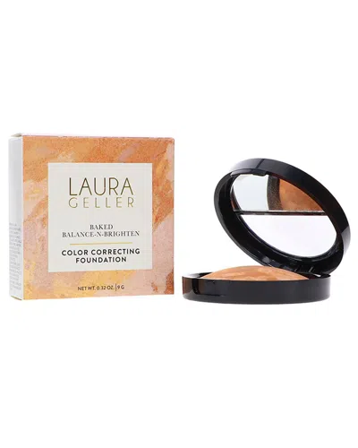 LAURA GELLER LAURA GELLER BAKED BALANCE-N-BRIGHTEN COLOR CORRECTING FOUNDATION TAN 0.16OZ
