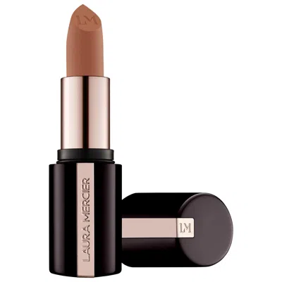 LAURA MERCIER CAVIAR SMOOTHING MATTE LIPSTICK 143 NUDE SATEEN​ 0.134 OZ / 3.8 G