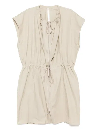 LAUREN MANOOGIAN COWL DRESS