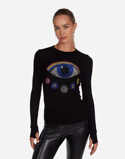 LAUREN MOSHI MCKINLEY CRYSTAL RAINBOW EVIL EYE