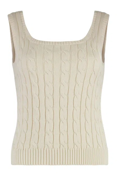 LAURÈN LAUREN KNIT TANK TOP