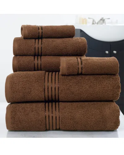 LAVISH HOME LAVISH HOME 6PC COTTON TOWEL SET