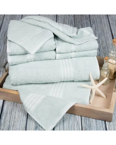 LAVISH HOME LAVISH HOME 8PC COTTON TOWEL SET