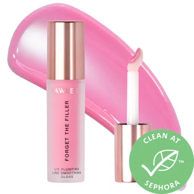 LAWLESS FORGET THE FILLER LIP PLUMPER LINE SMOOTHING GLOSS DAISY PINK 0.11 OZ/ 3.3 ML