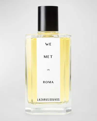 LAZARUS DOUVOS WE MET IN ROMA EAU DE PARFUM, 3.4 OZ.