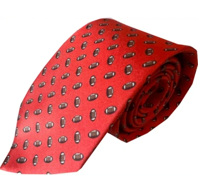 LAZYJACK PRESS MEN'S TOUCHDOWN TIE IN BURNT ORANGE