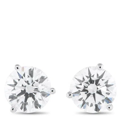 LB EXCLUSIVE 14K WHITE GOLD 1.80CT LAB-GROWN DIAMOND STUD EARRINGS LGD09-020325