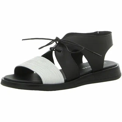 LE BOHÉMIEN LE BOHÉMIEN DAMEN SANDALETTEN S58 BIANCO/NERO WEISS 1101087