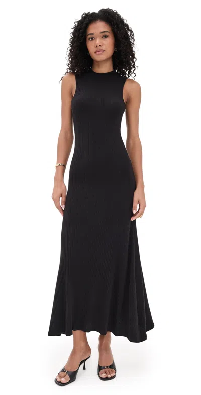 LE BOP SLEEVELESS HATTIE DRESS BLACK