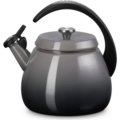 LE CREUSET LE CREUSET 2.2-QUART ENAMELED STAINLESS STEEL WHISTLING CLOCHE KETTLE