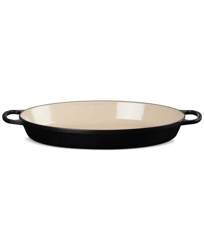 LE CREUSET 3-QT. CAST IRON OVAL BAKER