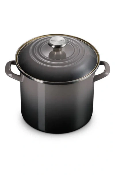 LE CREUSET LE CREUSET 8-QUART ENAMELED STAINLESS STEEL STOCK POT