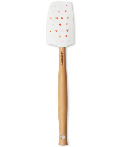 LE CREUSET CRAFT MON COEUR MEDIUM SILICONE SPATULA
