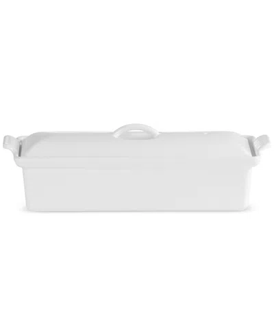 LE CREUSET ENAMELED CAST IRON 2 QT. TRADITIONAL RECTANGULAR TERRINE