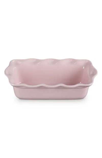 LE CREUSET LE CREUSET HERITAGE STONEWARE 9-INCH FLUTED LOAF PAN