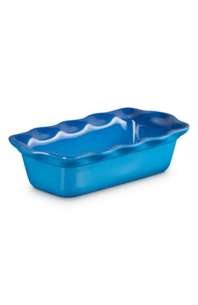 LE CREUSET LE CREUSET HERITAGE STONEWARE 9-INCH FLUTED LOAF PAN