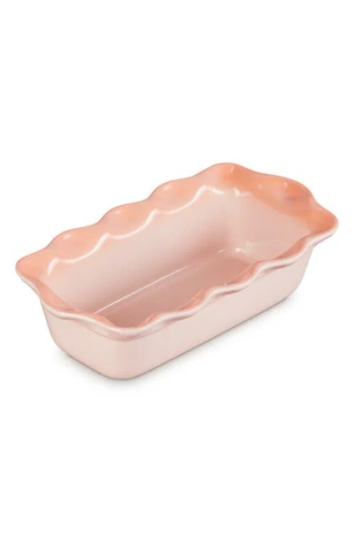 LE CREUSET LE CREUSET HERITAGE STONEWARE 9-INCH FLUTED LOAF PAN