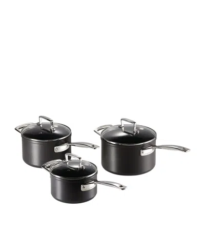 LE CREUSET TOUGHENED NON-STICK SAUCE PANS