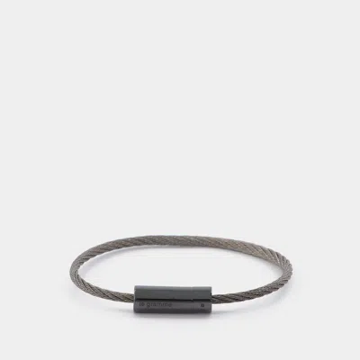 LE GRAMME BRACELET 7G EN CERAMIQUE NOIR