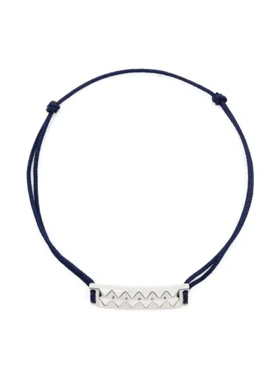 LE GRAMME BUFF-TOP PYRAMID-GUILLOCHÉ BRACELET