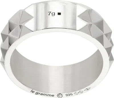 LE GRAMME PYRAMID 'LE 9G' RING