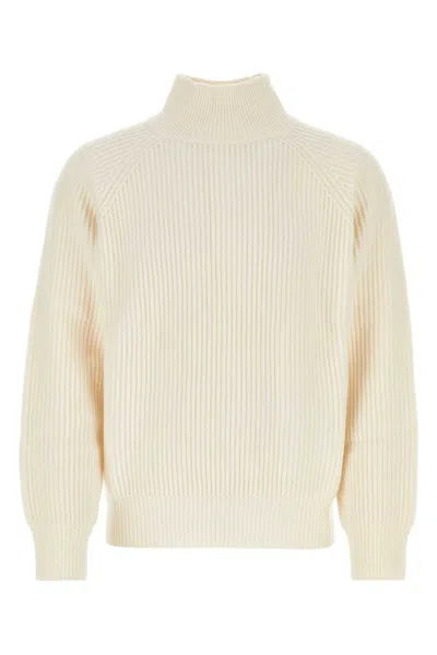 LE KASHA LE KASHA IVORY CASHMERE SWEATER
