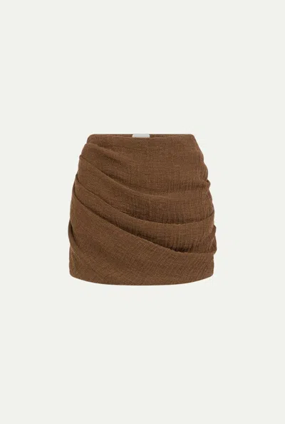 LE KASHA LE KASHA DRAPED SKIRT