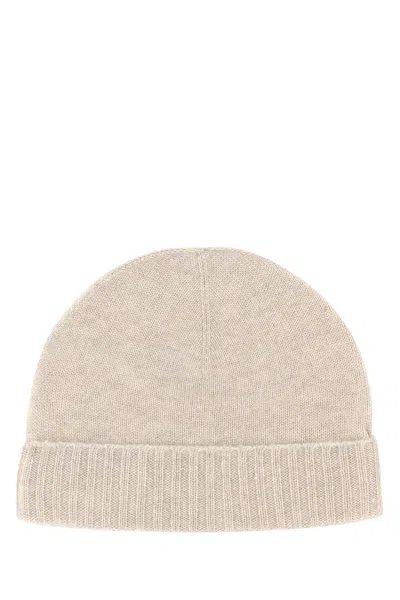 LE KASHA CUFFIA IN CASHMERE SABBIA DONNA