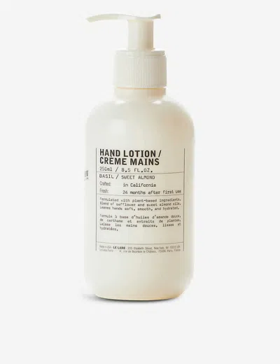 LE LABO BASIL HAND LOTION 250ML