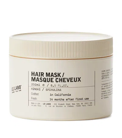 LE LABO HINOKI HAIR MASK
