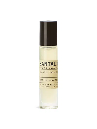 LE LABO SANTAL 33 LIQUID BALM, WOOD, SIZE 9ML