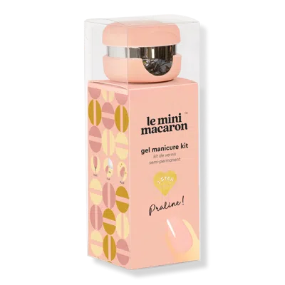 LE MINI MACARON 1-STEP DIY GLOSSY GEL MANICURE KIT - PRALINE