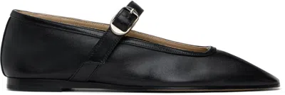LE MONDE BERYL BLACK MARY JANE BALLERINA FLATS