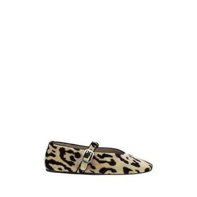 LE MONDE BERYL LEOPARD STELLA BALLERINAS